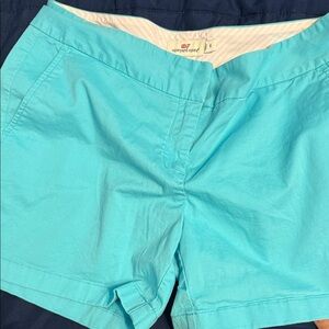 Vineyard Vines Women's Aqua Blue Shorts